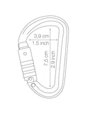 Sm'D Twist-Lock Carabiner
