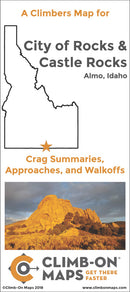City of Rocks & Castle Rocks - A Climber's Map