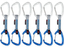 Crag Wire 10cm Indicator - 6 pack Quickdraws