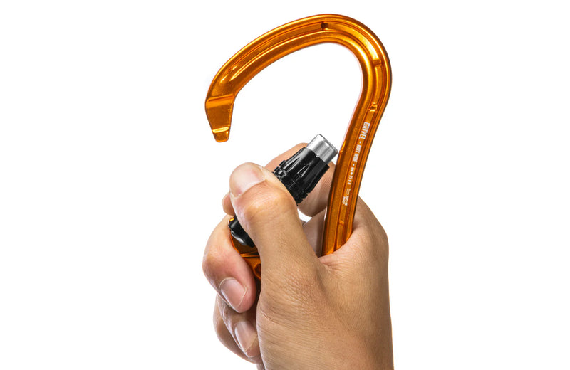 Wide K18T Twist Lock Carabiner