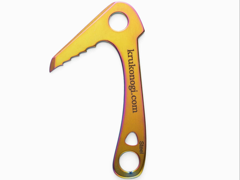 Armor Steel Anchor Piton Mixt 2D -Titanium Nitride Coating