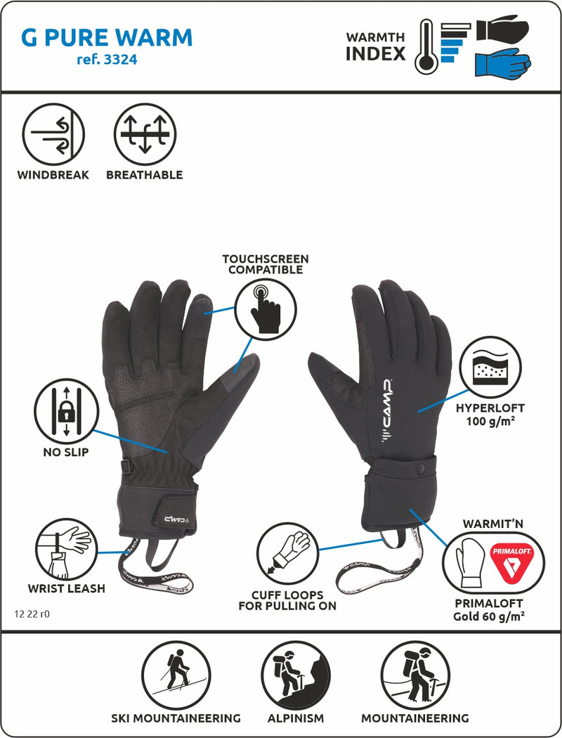 G Pure Warm Winter Gloves