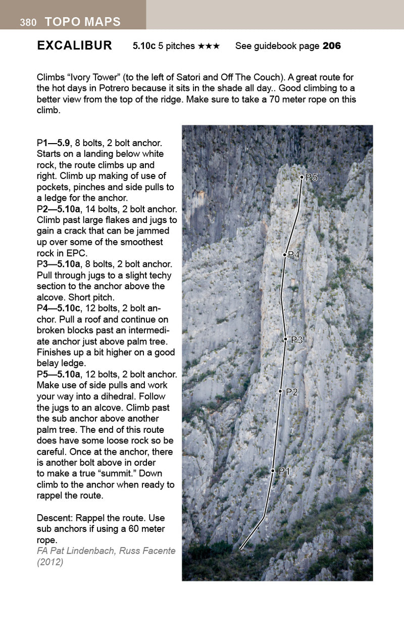 EPC Climbing: A Climber's Guide To El Potrero Chico 4th Edition