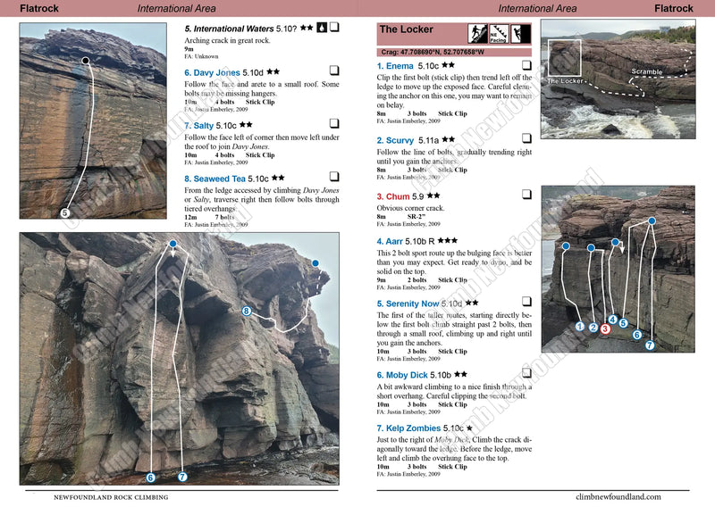 Newfoundland Rock Climbing
