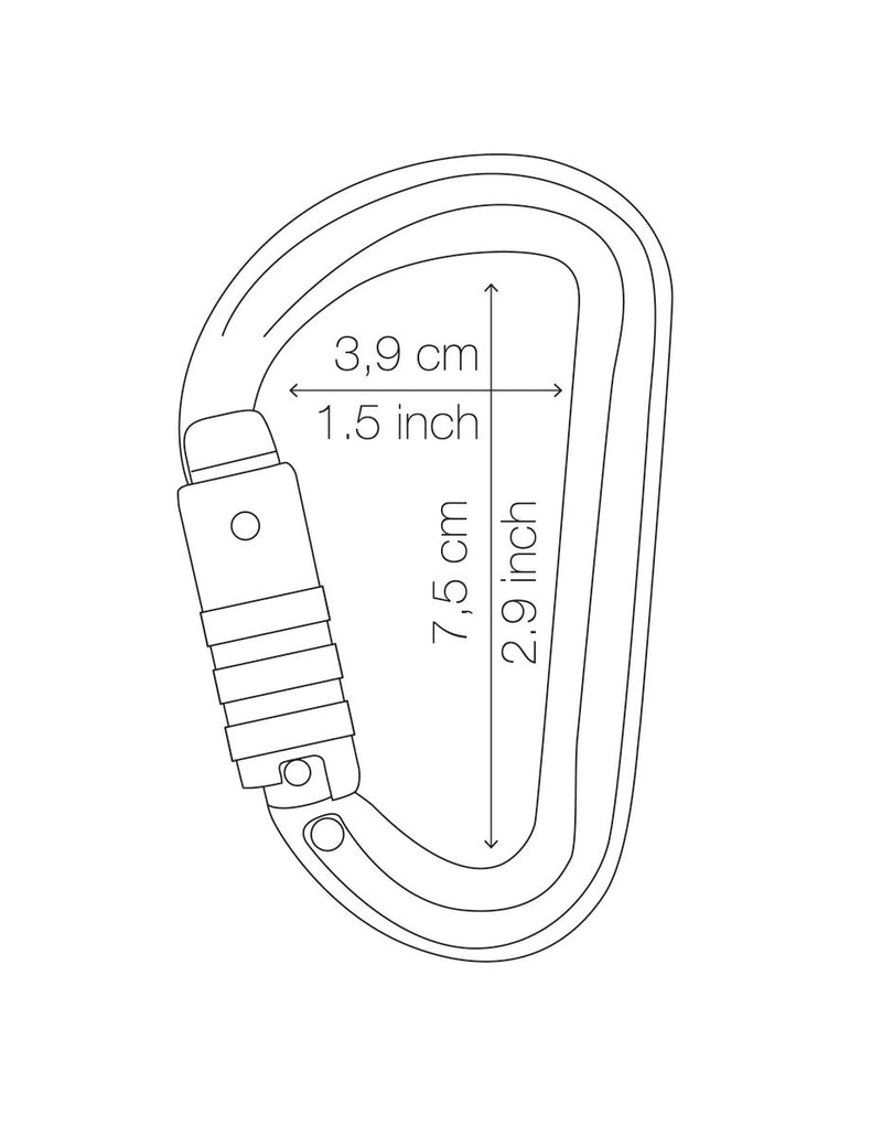 Sm'D Twist-Lock Carabiner