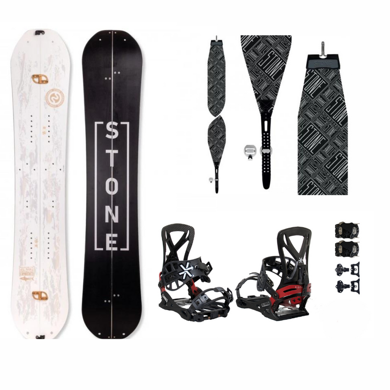 Stone/Karakoram White Splitboard Package