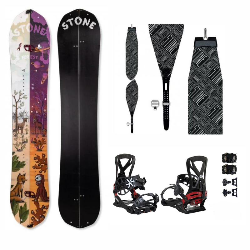 Stone/Karakoram Forest Splitboard Package