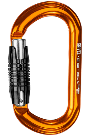 SYM K9T Twist Lock Oval Carabiner