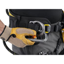 Petzl Astro Sit harness carabiner connection - close-up