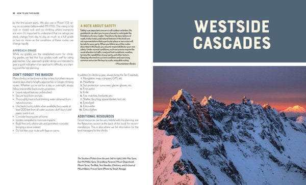 Classic Cascade Climbs, Selected Routes in Washington State
