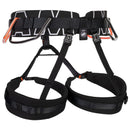 Mammut 4 Slide Harness – Black climbing harness, back view