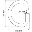 CAMP D Quick Link Alu 12mm - drw