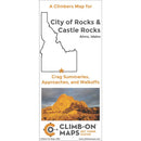 Climb-On Maps City of Rocks & Castle Rocks - A Climber's Map - cover cor small orig