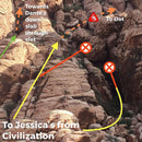 Climb-On Maps Red Rock Canyon - A Climber's Map - sl1500