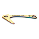 Krukonogi Armor Steel Anchor Piton Mixt 2D -Titanium Nitride Coating - view 4