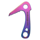 Krukonogi Armor Steel Anchor Piton Mixt 2D -Titanium Nitride Coating - view 1