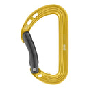 Petzl Spirit Bent Gate Carabiner - yellow m061ab06 courbe jaune