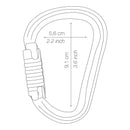Petzl William HMS Ball-Lock Carabiner - m36a view lowres