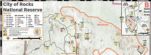 City of Rocks & Castle Rocks - A Climber's Map