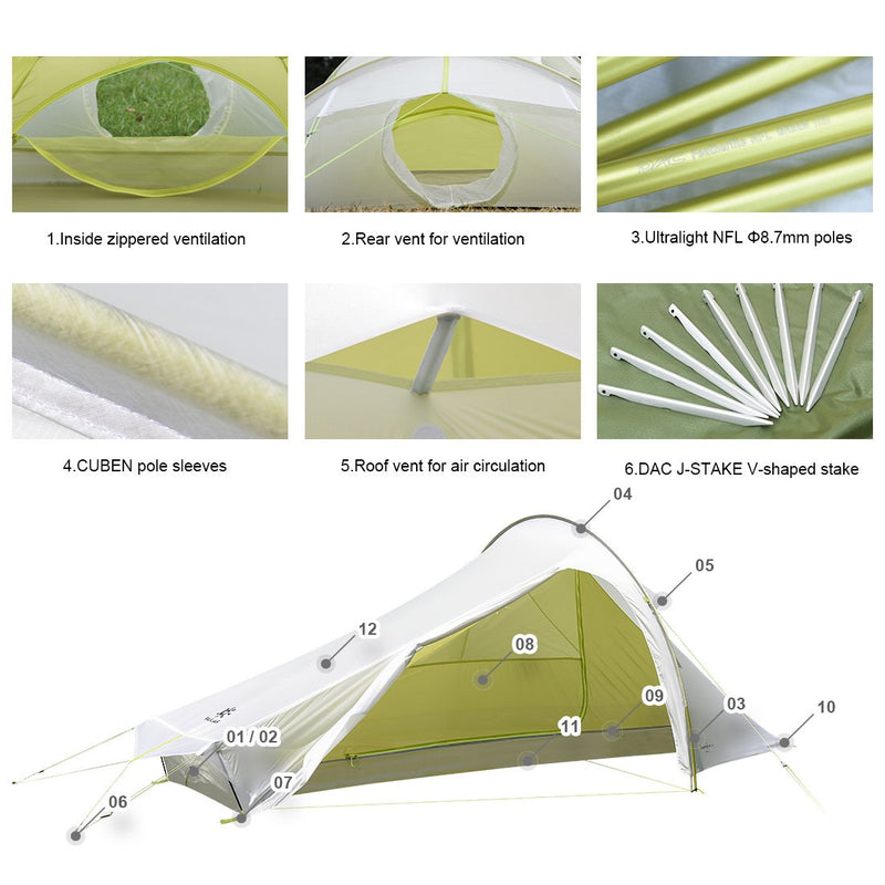 Dragonfly UL 1P+ Tent