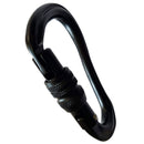 Blaze Screw Gate Carabiner Black