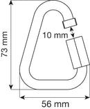 Delta Quick Link Steel 8mm