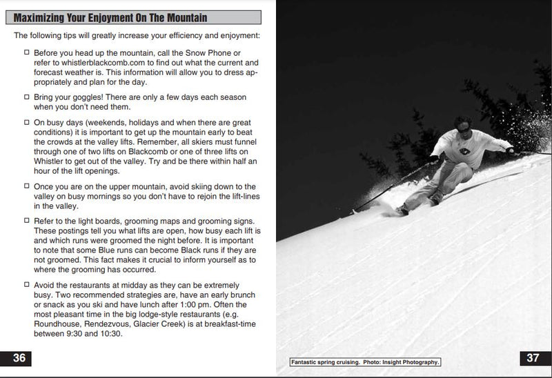 Ski and Snowboard Guide to Whistler Blackcomb: Intermediate