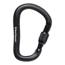 RockLock Screwgate Carabiner - Black