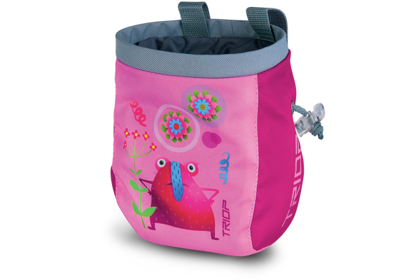 Pink Frog Chalk Bag