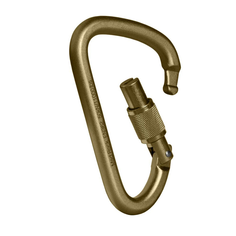 XL Steel Screw Gate Carabiner